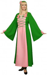 Карнавальный костюм "Весна розовая" взрослый женский