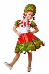 Национальный русский костюм "Матрена" для девочки