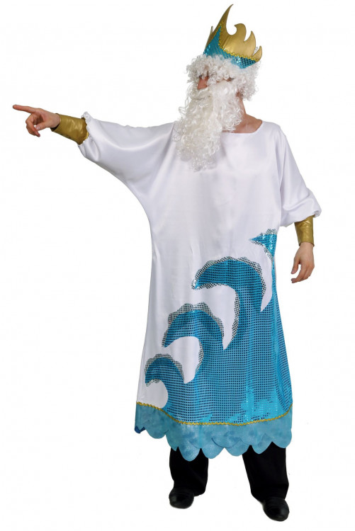 Карнавальный костюм "Нептун" с аппликацией