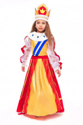 Карнавальный костюм "Королева Элизабет" для девочки